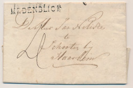Medemblik - Schoten Bij Haarlem 1822 - ...-1852 Voorlopers