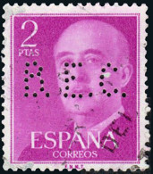 Madrid - Perforado - Edi O 1158 - "B.E.C" (Banco) - Used Stamps
