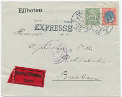 Em. Bontkraag Expresse Amsterdam - Duitsland 1916 - Non Classificati