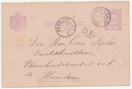 Kleinrondstempel Sommelsdijk 1891 - Unclassified
