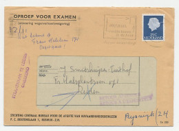 Locaal Te Leiden 1969 - Straatnaam Onbekend - Retour  - Unclassified