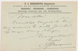 Firma Briefkaart Sappemeer 1901 - Boekhandel - Drukkerij - Non Classés