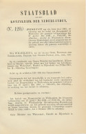 Staatsblad 1906 : Westlandsche Stoomtramweg Maatschappij - Documentos Históricos