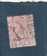 ///   ANGLETERRE ///     N°  56  ---  Outremer --  Côte 70€ - Usati