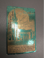 57 MOYEUVRE #FG57310 GRUSS AUS EGLISE CATHOLIQUE DECOR BRILLANT ART NOUVEAU - Other & Unclassified