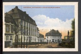 AK Montabaur 1928 Amtsgericht Und Kaiser-Wilhelm-Denkmal (PK0833 - Andere & Zonder Classificatie