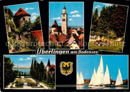 72783521 Ueberlingen Bodensee Turm Kirche Park Segelregatta Ueberlingen - Ueberlingen