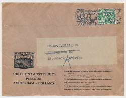 Envelop Amsterdam 1940 - Cinchona Instituut - Kina - Quina - Non Classés