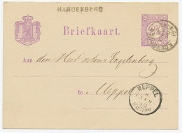 Naamstempel Hardenberg 1880 - Covers & Documents