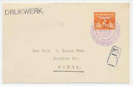 Vlissingen 1932 - Postzegeltentoonstelling - Vd. Wart 112 - Non Classés