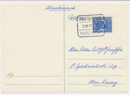 Treinblokstempel : Amsterdam - Dordrecht IV 1949 - Zonder Classificatie