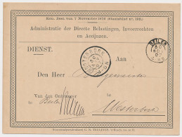 Kleinrondstempel Beilen 1897 - Unclassified