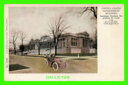 ST LOUIS, MO - UNITED STATES GOVERNMENT BUILDING - LOUISIANA PURCHASE, 1904 - W.G. MAC FARLANE PUBLISHER - - St Louis – Missouri