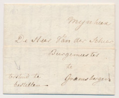 Ommen - Gramsbergen 1813 - Terstond Te Bestellen - ...-1852 Voorlopers