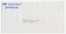 KPK Amsterdam 1979 - Proef / Test Envelop - Zonder Classificatie