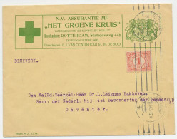 Firma Envelop Rotterdam 1914 - Assurantie / Groene Kruis - Non Classés