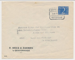 Treinblokstempel : Zuid-Beijerland - Rotterdam I 1949 - Non Classés