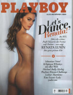Playboy Magazine Germany 2021-04 Renata Lusin White Cover - Non Classés
