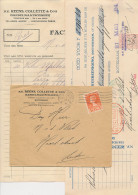 Envelop / Nota / Kwitantie Rotterdam 1924 - Handelmaatschappij - Unclassified