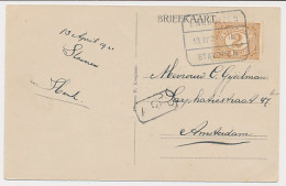 Treinblokstempel : Enkhuizen - Stavoren II 1921 - Unclassified