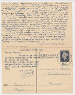 Briefkaart G. 298 Hengelo - Deventer 1948 V.v. - Interi Postali