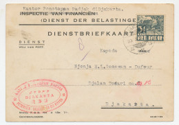 Service Card Djakarta Netherlands Indies / Dai Nippon 1943 - India Holandeses