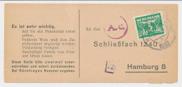 Doorn - Hamburg Duitsland 1943 - Liebesgabenpaket - Non Classificati