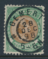 Grootrondstempel Gemert 1898 - Emissie 1896 - Marcofilia