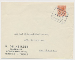 Treinblokstempel : Leiden - Woerden IV 1935 - Zonder Classificatie