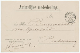 Kleinrondstempel Heerenveen 1885 - Ohne Zuordnung