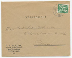 Em. Duif Weekbericht Groningen - Duitsland 1934 - Non Classés