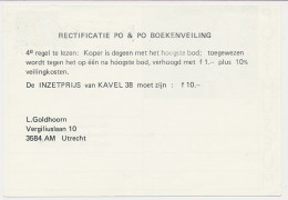 Briefkaart G. 357 Particulier Bedrukt Utrecht 1979 - Postal Stationery