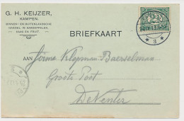 Firma Briefkaart Kampen 1913 - Aardappelen - Kaas - Fruit - Zonder Classificatie