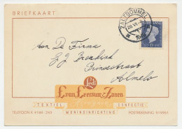 Firma Briefkaart Herwijnen 1949 - Textiel / Confectie - Unclassified