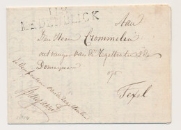 118 MEDENBLICK - Texel 1814 - ...-1852 Prephilately