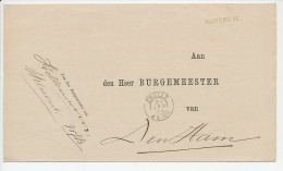 Naamstempel Nijverdal 1874 - Brieven En Documenten