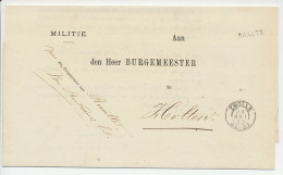 Naamstempel Raalte 1875 - Brieven En Documenten