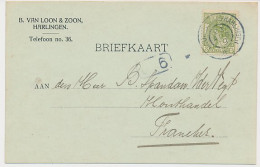 Firma Briefkaart Harlingen 1919 - B. Van Loon En Zoon - Unclassified