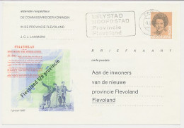 Briefkaart G. 363 Particulier Bedrukt Zwolle 1986 - Entiers Postaux