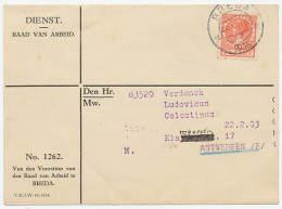 Em. Veth Dienstpost Buitenland Breda - Belgie 1936 - Non Classificati