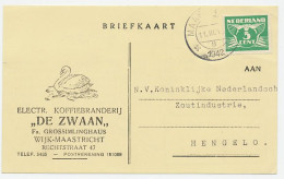 Firma Briefkaart Maastricht 1942 - Koffiebranderij De Zwaan - Unclassified