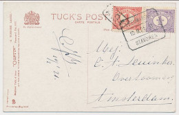 Treinblokstempel : Leeuwarden - Stavoren D 1921 - Unclassified