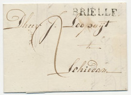 Brielle - Schiedam 1821 - ...-1852 Préphilatélie