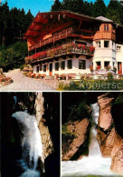 72783409 Bayrischzell Alpengasthof Zum Feurigen Tatzlwurm Mit Wasserfaellen Wend - Autres & Non Classés