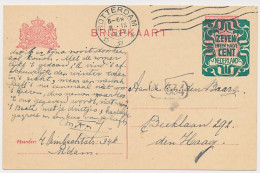 Briefkaart G. 170 - Verschoven Opdruk - Interi Postali