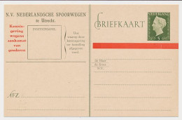 Spoorwegbriefkaart G. NS291a C - Postwaardestukken