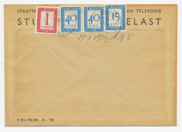 Emissie Port 1947 Dienst Envelop Hilversum - Unclassified