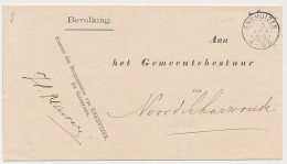 Kleinrondstempel Enkhuizen 1889 - Non Classés