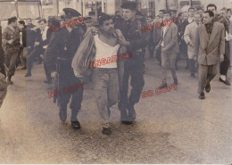 Fixe Guerre D'Algérie 1954-1962 Beau Format Argentique Arrestation - War, Military