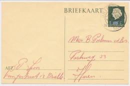 Briefkaart G. 324 Brielle - Haren 1958 - Ganzsachen